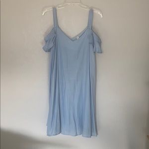 Baby blue dress
